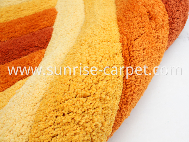 Soft Microfiber Shaggy Carpet Flooring